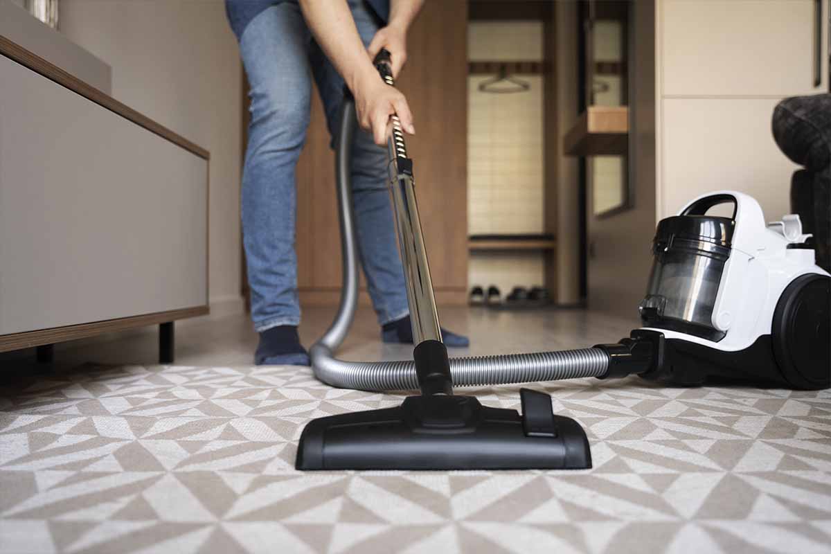man-servant-doing-chores-around-house
